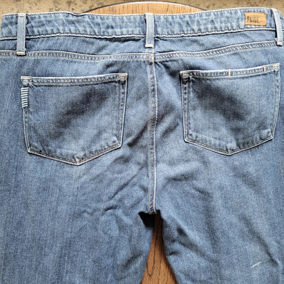 Paige Jimmy Jimmy Skinny Distressed Jeans Size Women's 32 - Picture 6 of 12